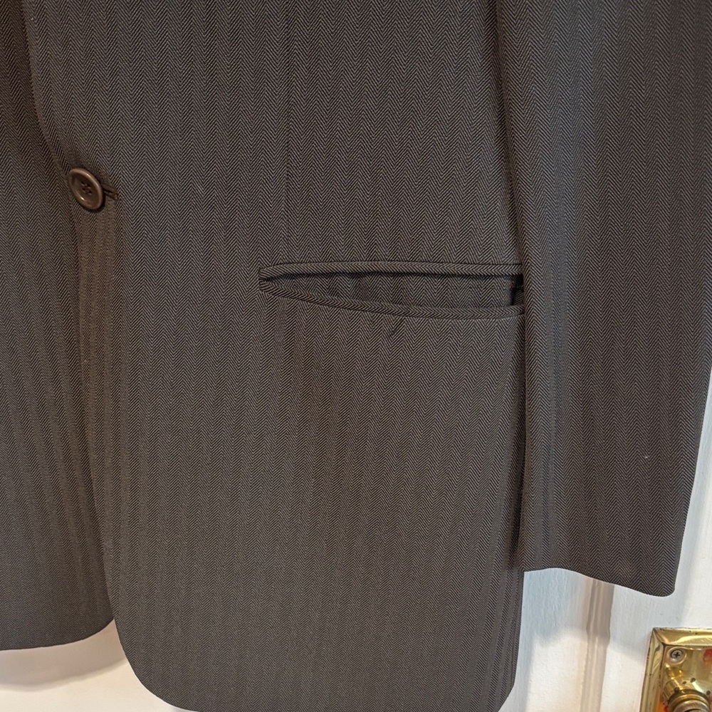 Armani Collezioni elegant Black Men's Suit 38R - Picture 3 of 11
